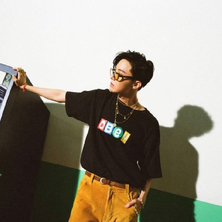 T-shirt J-Hope Obey Dynamite 100% coton