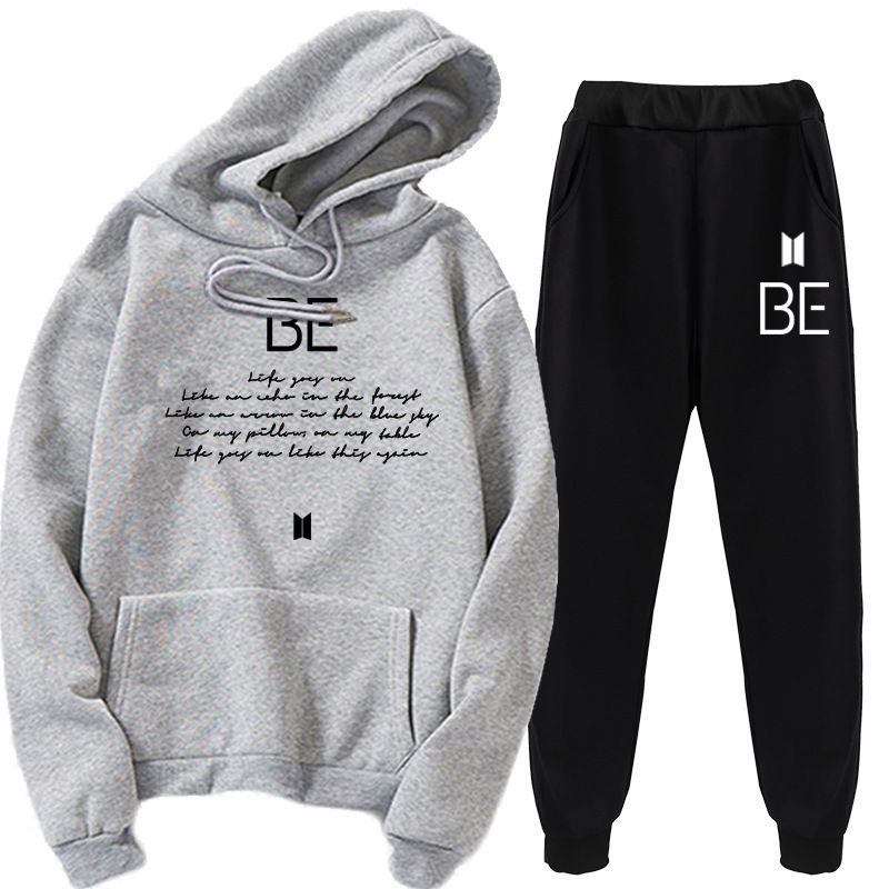 Ensemble sweat à capuche et pantalon BTS BE