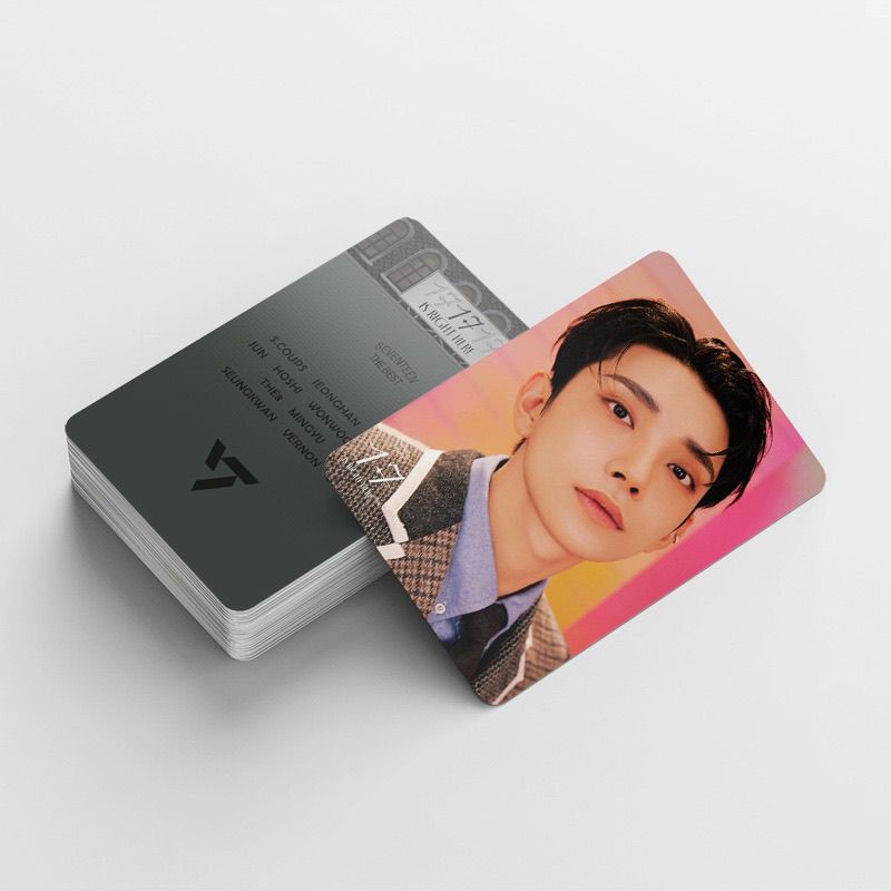 SEVENTEEN MERCH 17 Is Right Here KIT 92 PIÈCES (60 PHOTOCARTES + 32 AUTOCOLLANTS)
