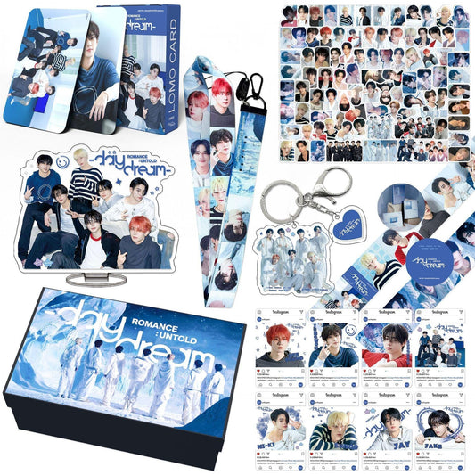 KIT ROMANCE ENHYPEN : UNTOLD DAYDREAM 159 PCS (COFFRET CADEAU AVEC PLUSIEURS ARTICLES !✨)