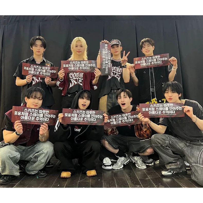 T-SHIRTS STRAY KIDS DOMINATE TOUR 100% COTON