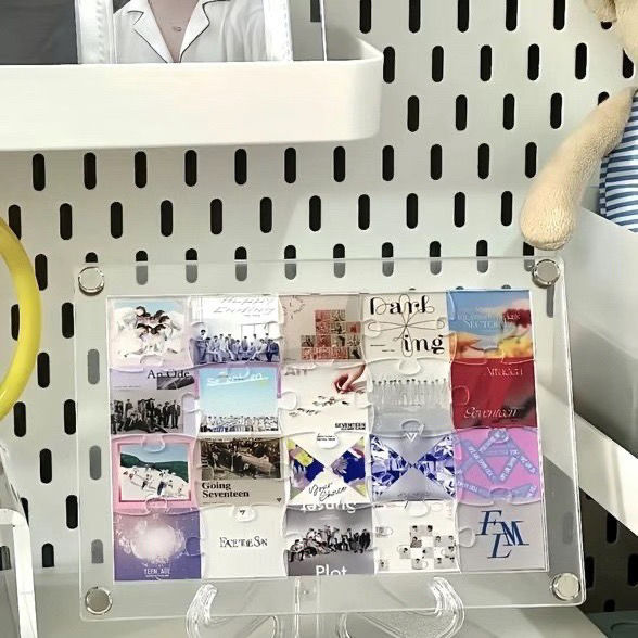 PUZZLE DÉCORATIF D'ALBUMS DE DIX-SEPT MARCHANDISES (2 tailles)