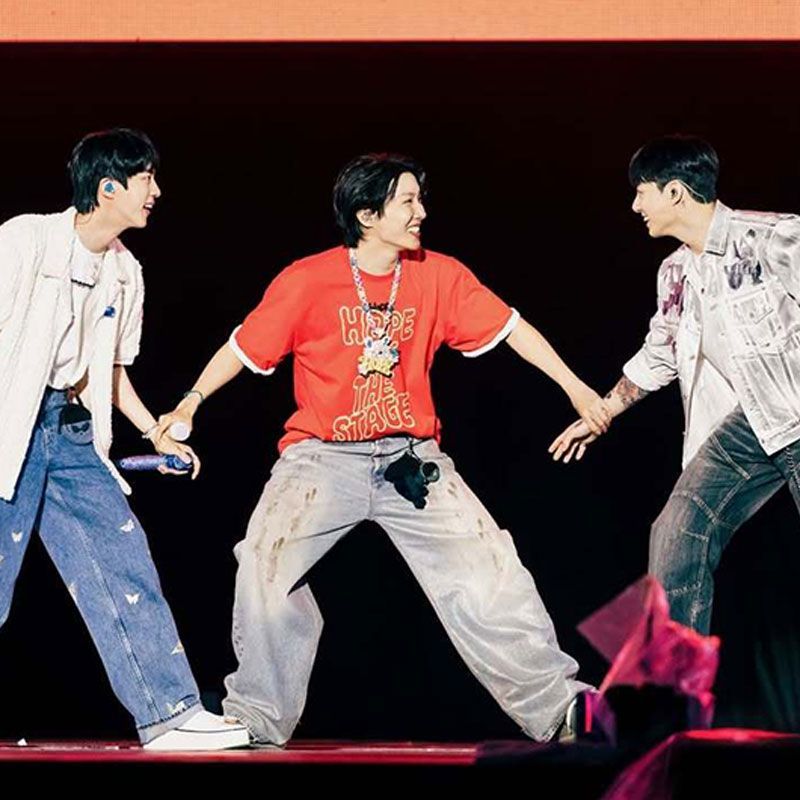 T-SHIRTS JHOPE ON THE STAGE TOUR - FINAL 100% COTON