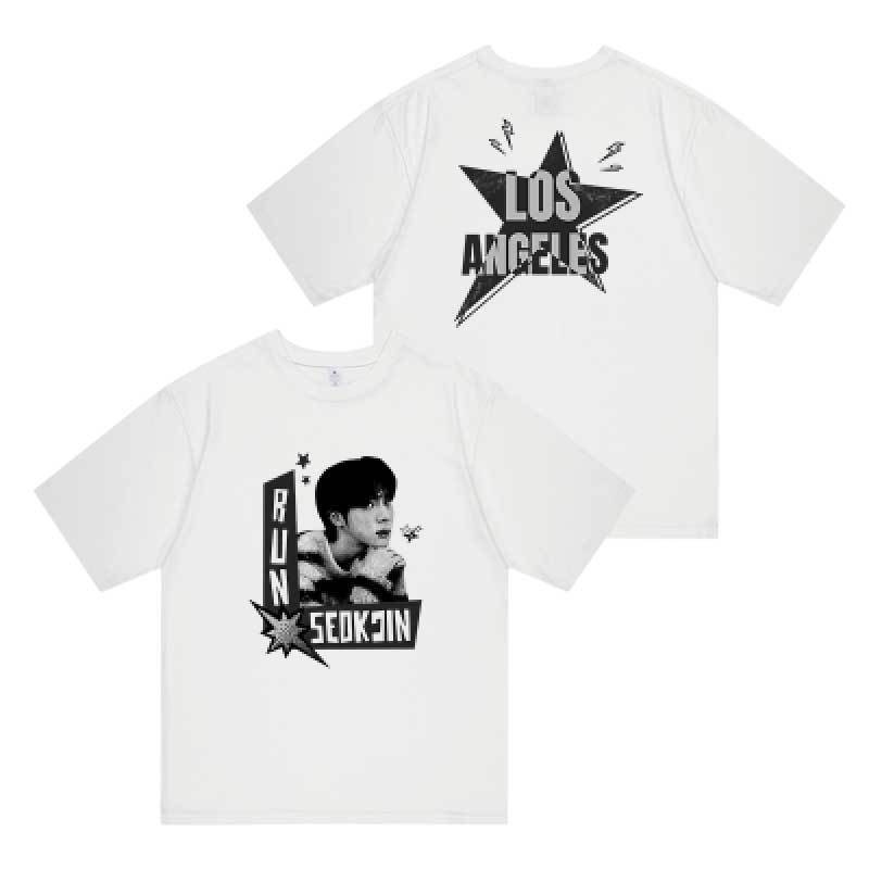T-SHIRTS DE LA TOURNÉE JIN RUNSEOKJIN 100 % COTON