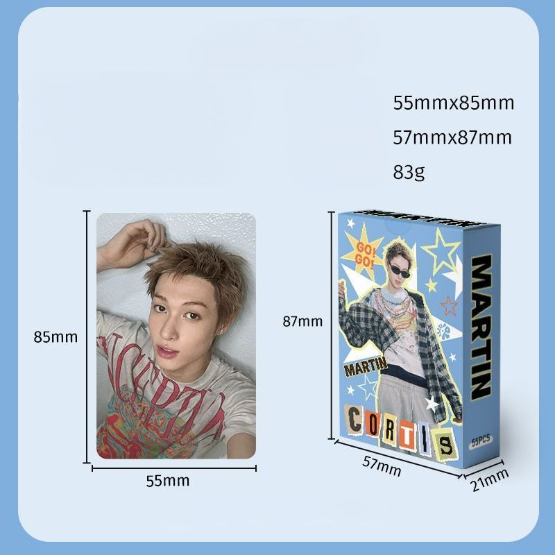 CARTES PHOTO CORTIS 55 PIÈCES