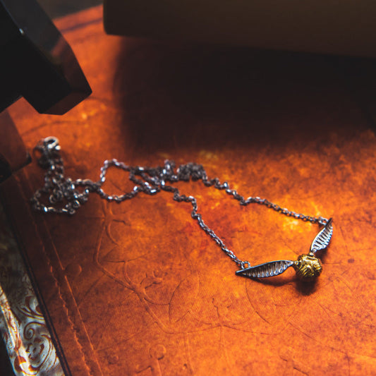 Collier Vif d'or Harry Potter en argent 925