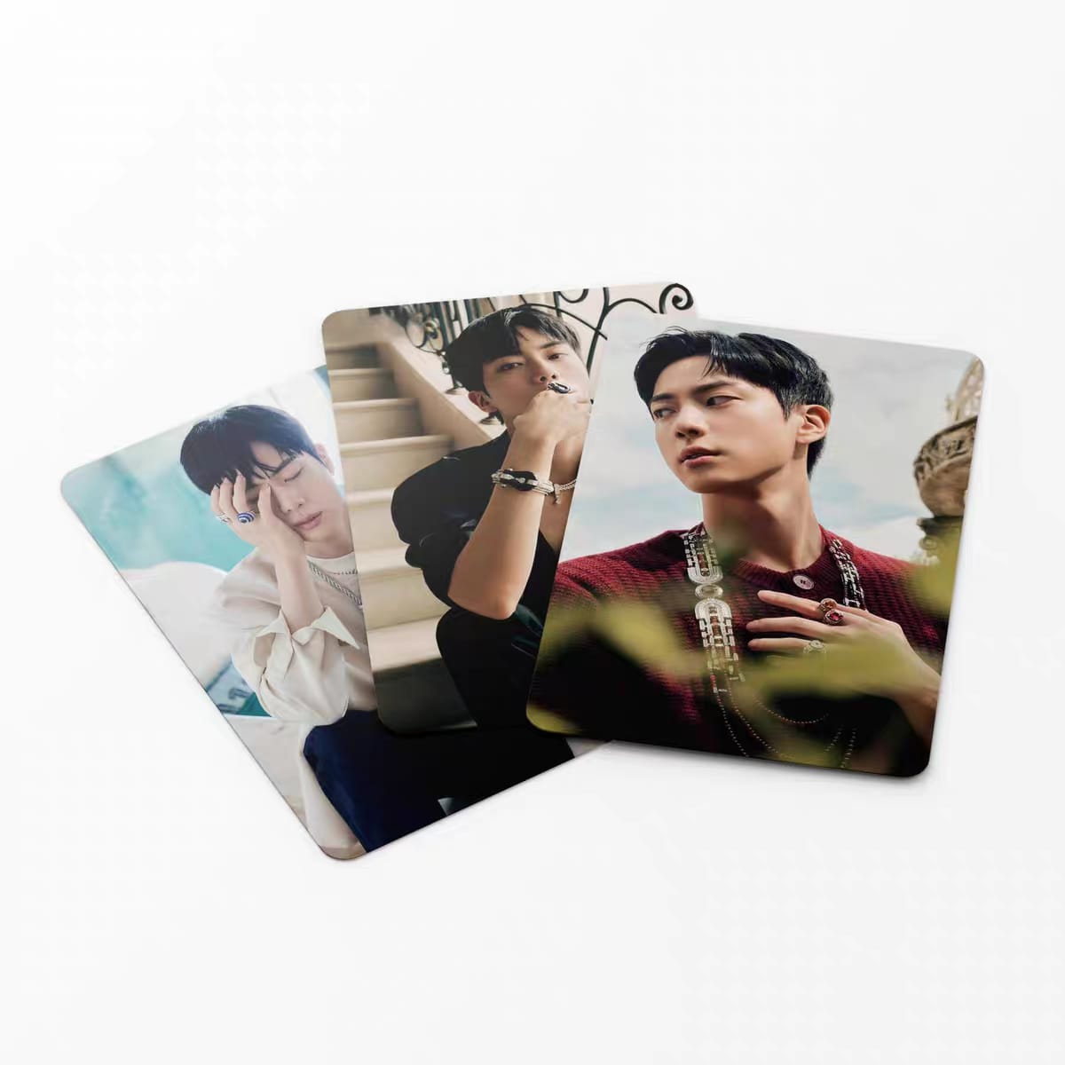 55 cartes photo BTS Jin