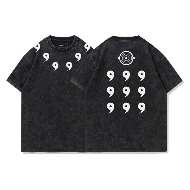 T-SHIRT NARUTO MERCH 100% COTON