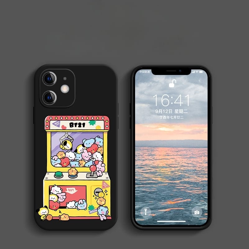 COQUES DE TÉLÉPHONE PORTABLE BT21 BTS - IPHONE DIFFÉRENTS MODÈLES !