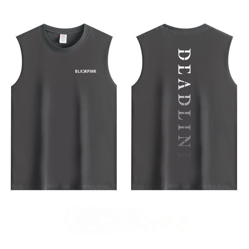 T-SHIRTS BLACKPINK DEADLINE 100% COTON