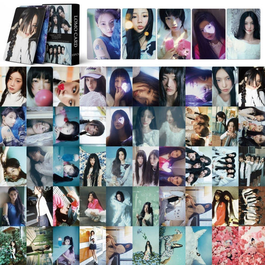 CARTES PHOTO ILLIT SUPER REAL ME 55 PIÈCES