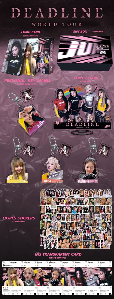 COFFRET CADEAU BLACKPINK DEADLINE JUMP