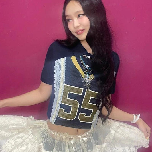 JENNIE (BLACKPINK) T-SHIRTS RUBIFY PAR JENNIE 100% COTON