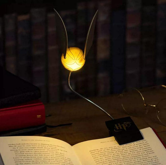 LAMPE DE LECTURE LED HARRY POTTER VIF D'OR
