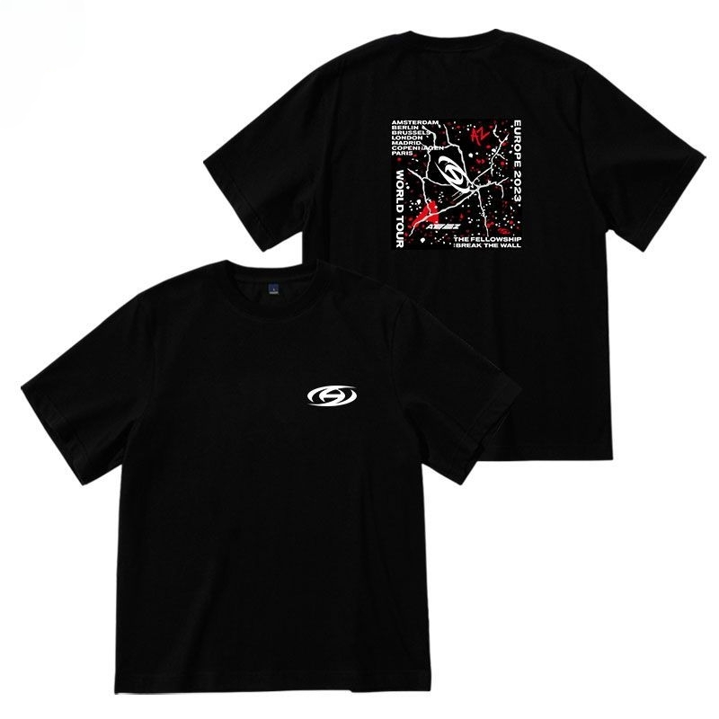 T-SHIRT BREAK THE WALL, PRODUIT DÉRIVÉ D'ATEEZ