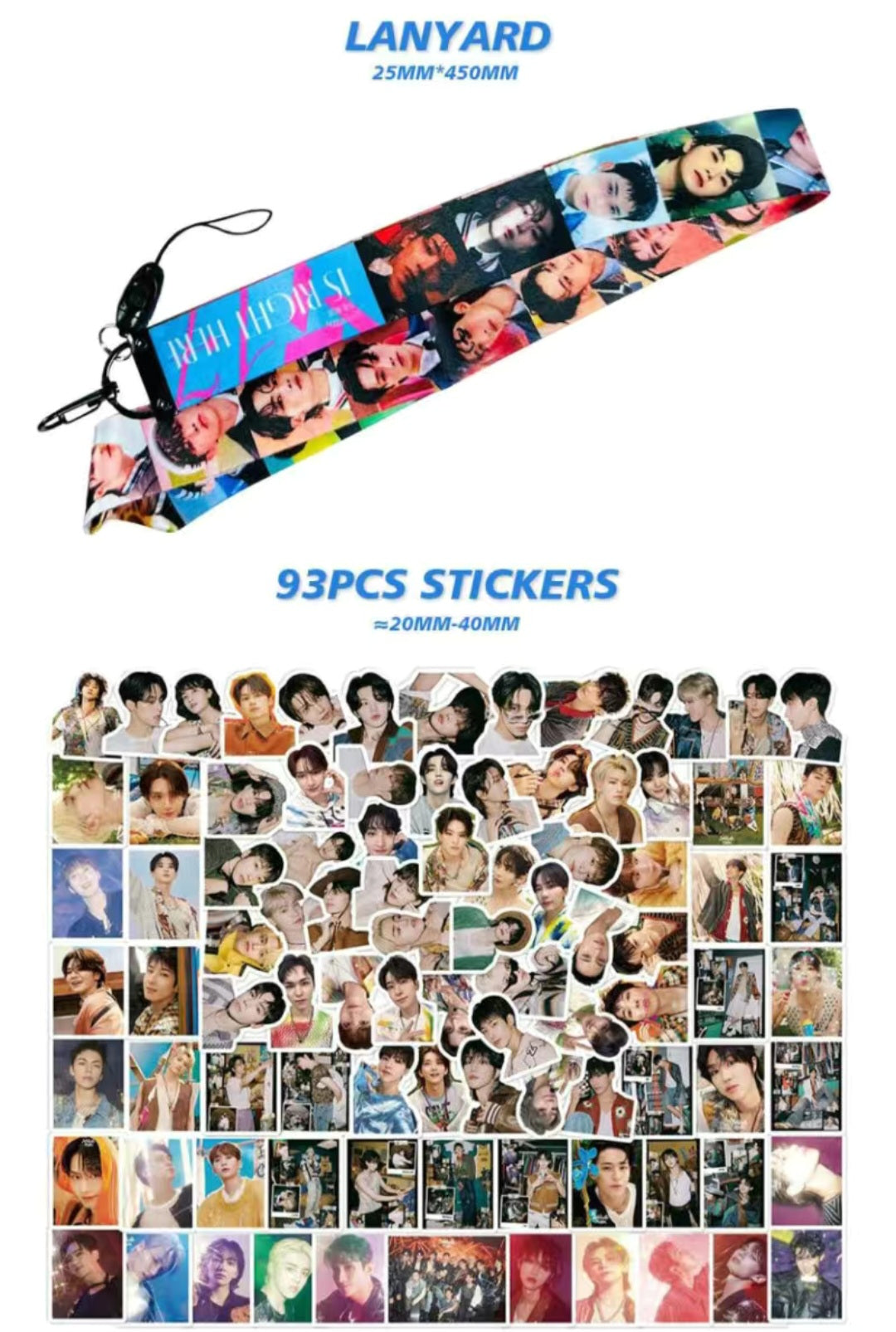 SEVENTEEN MERCH « 17 Is Right Here » COFFRET 162 PIÈCES (COFFRET CADEAU AVEC PLUSIEURS ARTICLES !✨)