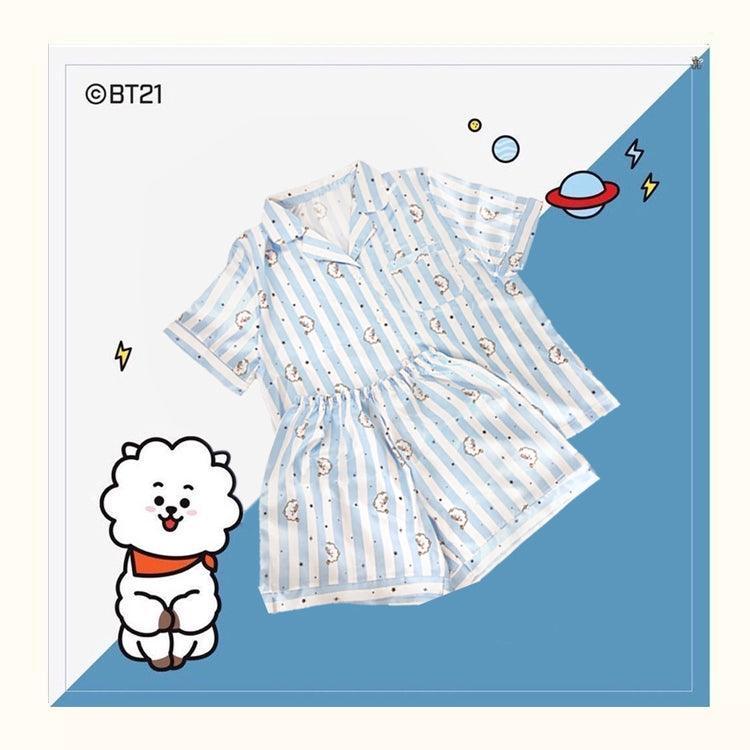 PYJAMA BTS BT21 (tous les personnages)