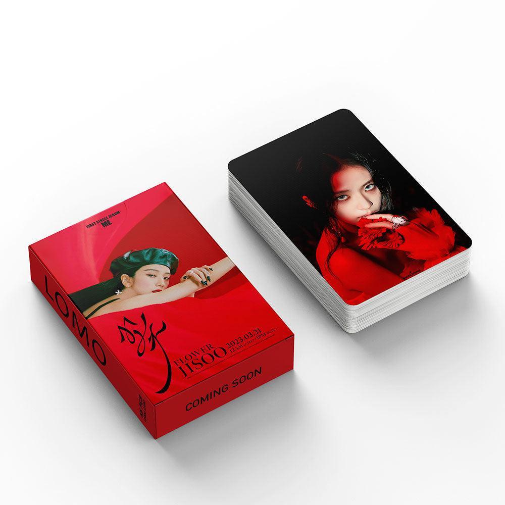 KIT AVEC 55 CARTES PHOTO JISOO ME
