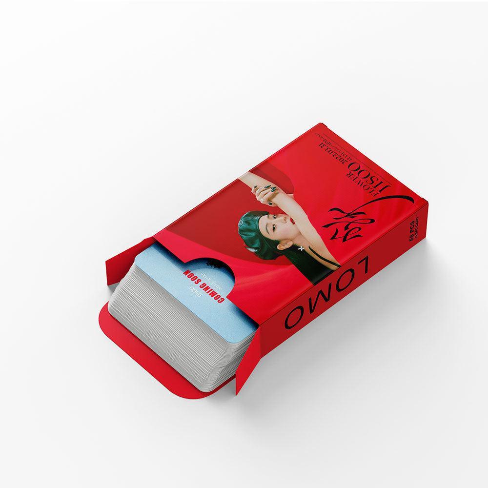 KIT AVEC 55 CARTES PHOTO JISOO ME