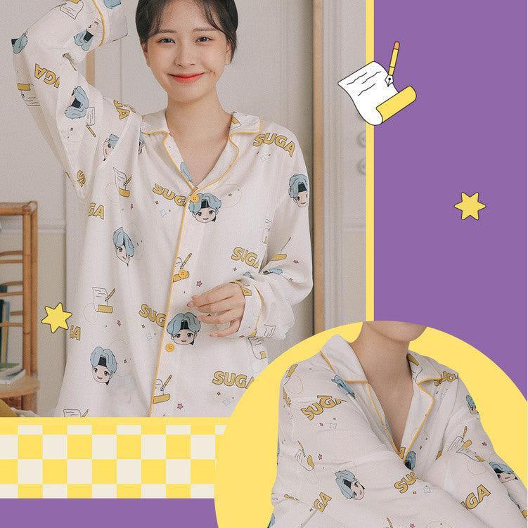 BTS MERCH TINY TAN MIC DROP PYJAMAS (tous les membres)