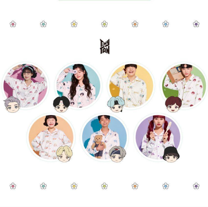 BTS MERCH TINY TAN MIC DROP PYJAMAS (tous les membres)