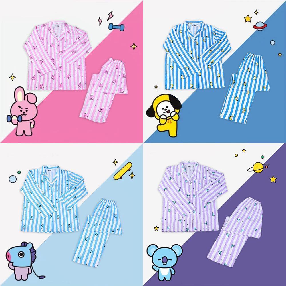 BT21 BTS PYJAMA (tous les personnages)