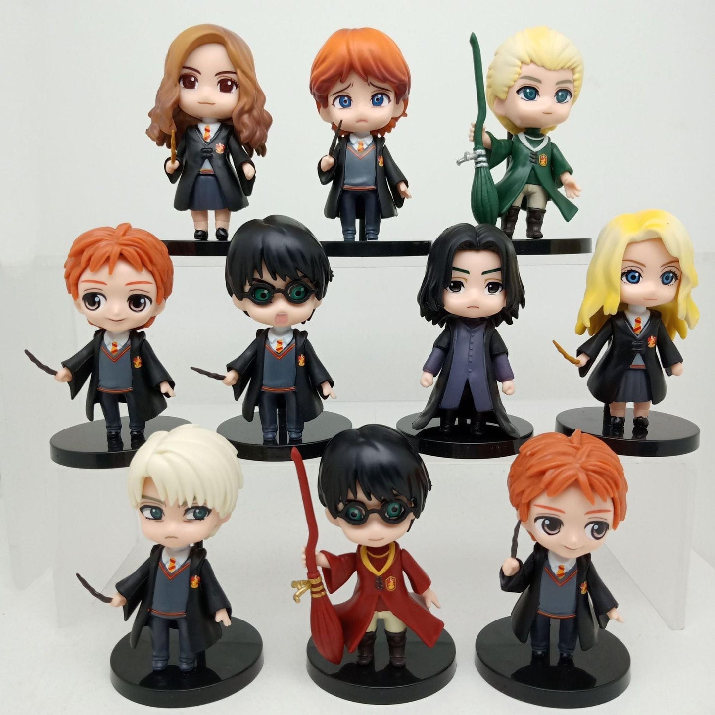 KIT AVEC 10 FIGURINES HARRY POTTER