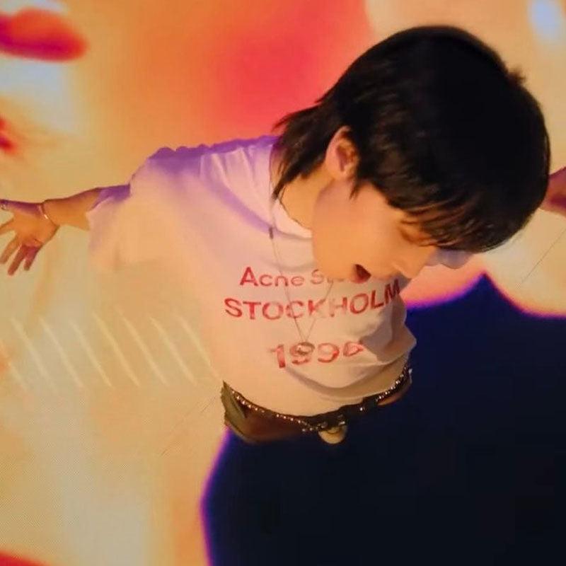 T-SHIRT JIMIN FACE COMME UN FOU 100% COTON