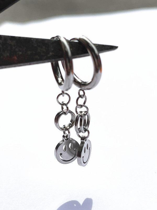 BOUCLES D'OREILLES EN ACIER INOXYDABLE HYUNJIN STRAY KIDS