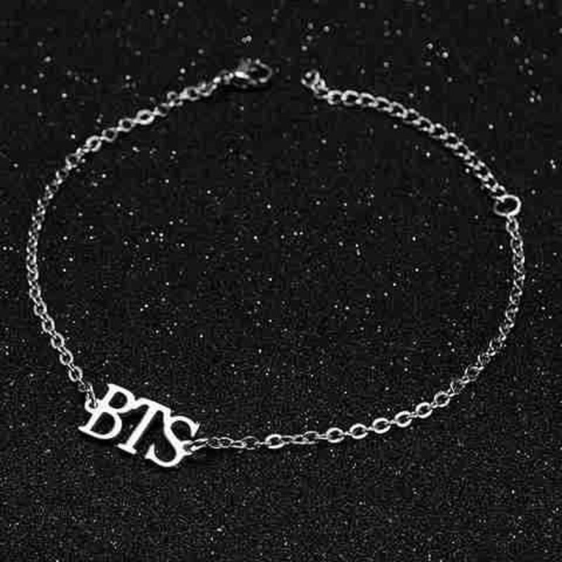 BRACELETS EN ACIER INOXYDABLE BTS (tous les membres)