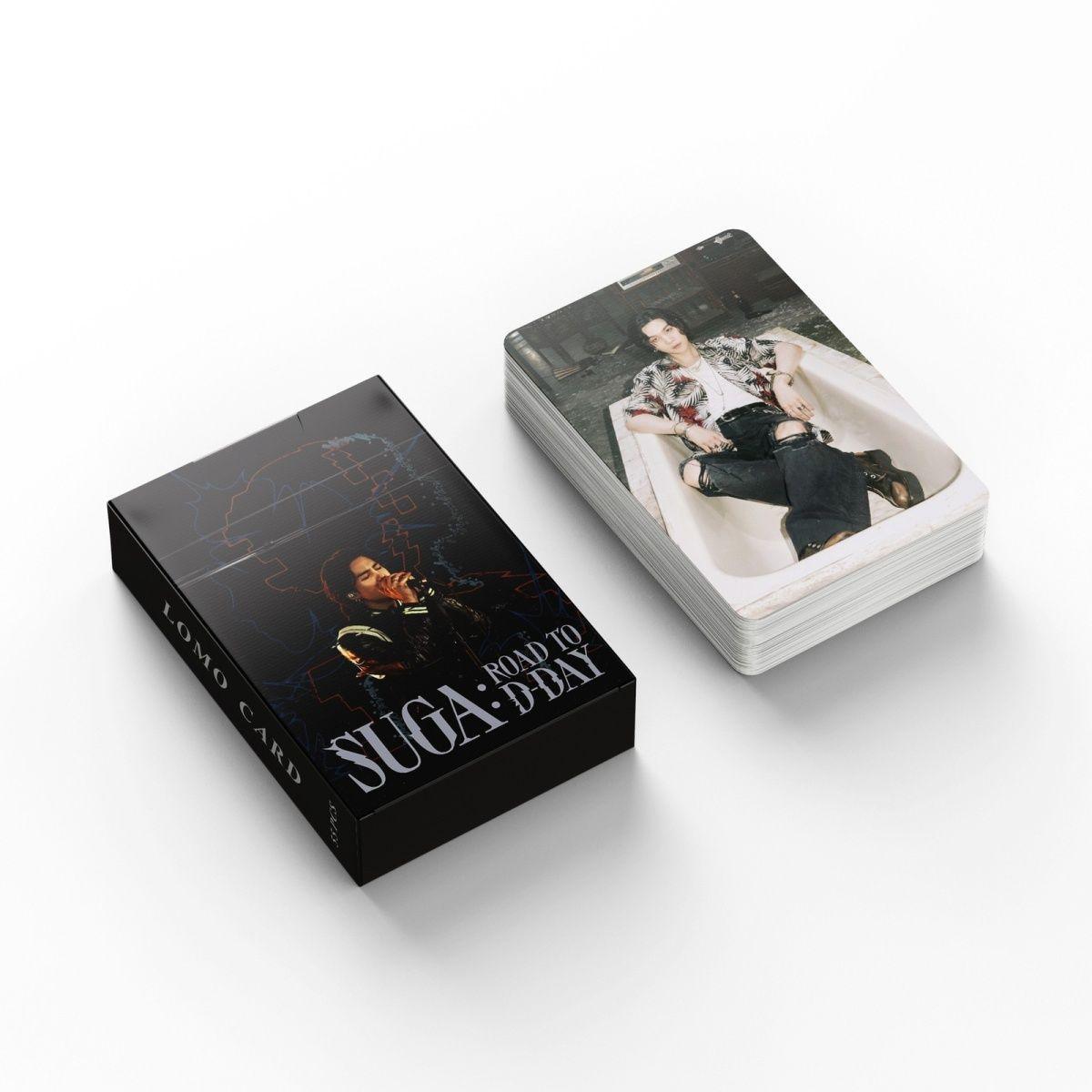 CARTES PHOTO SUGA ROAD TO D'DAY 55 PCS