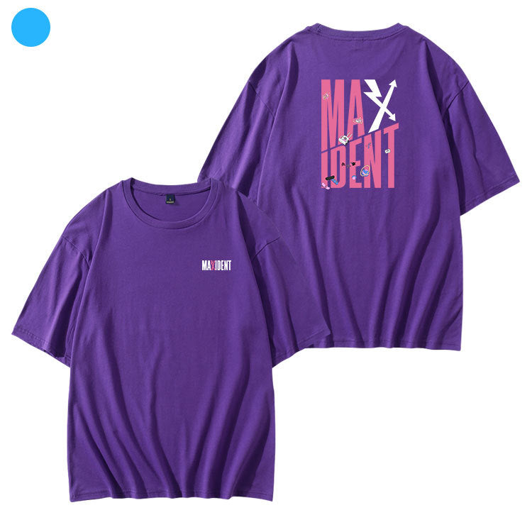 T-SHIRT MAXIDENT STRAY KIDS MERCH 100 % COTON