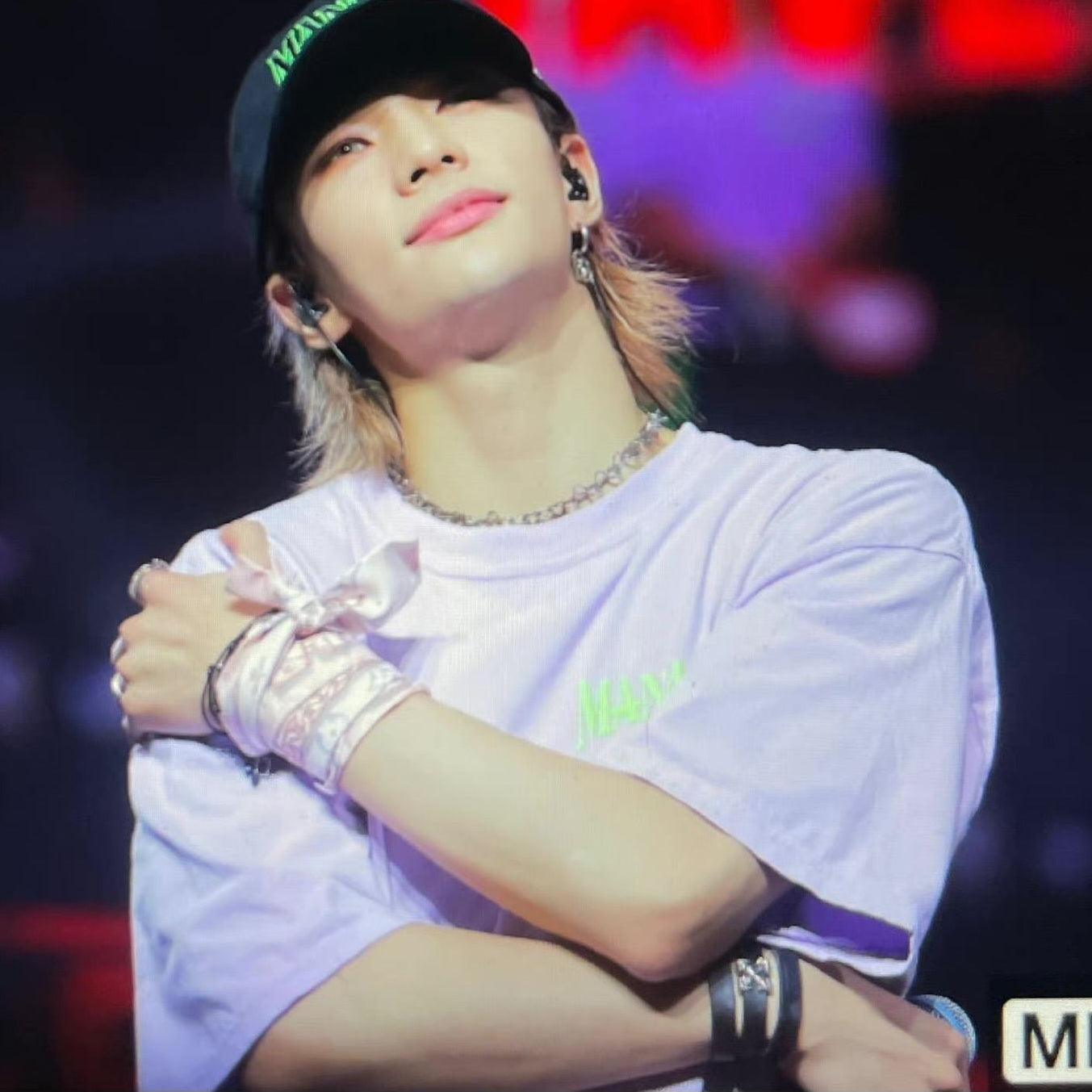 Collier ras-du-cou en acier inoxydable STRAY KIDS MAXIDENT