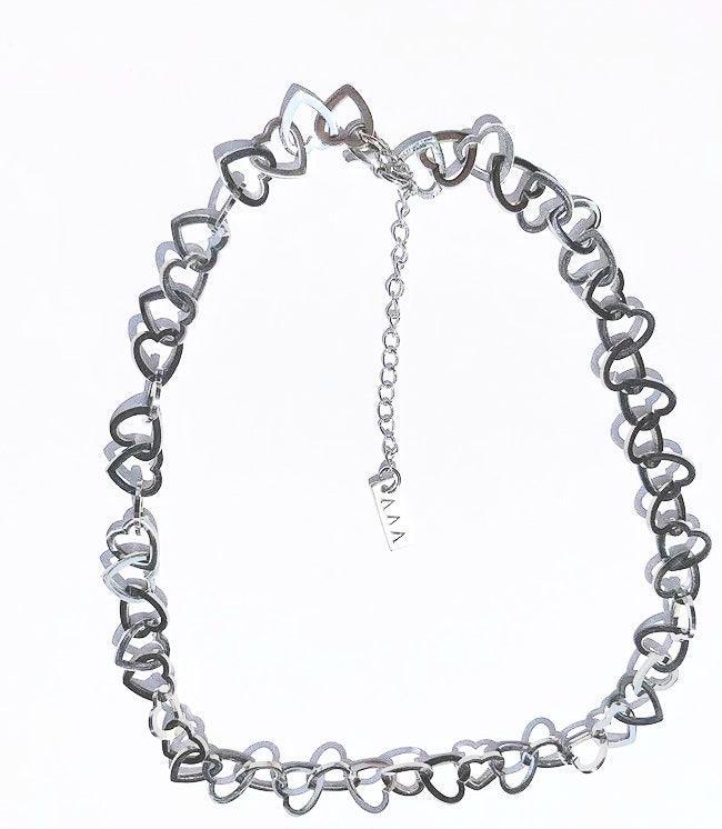 Collier ras-du-cou en acier inoxydable STRAY KIDS MAXIDENT