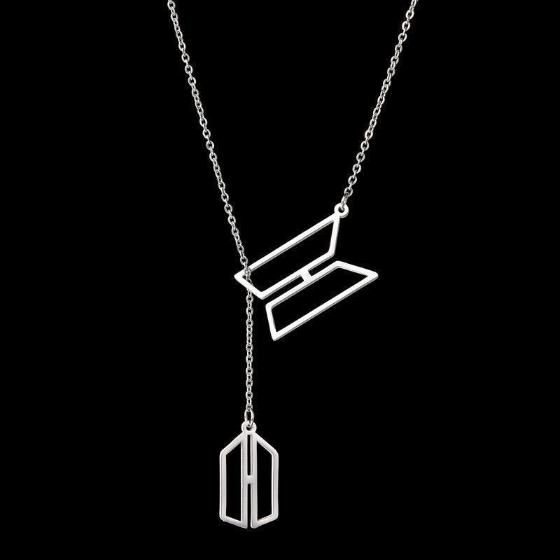 COLLIER EN ACIER INOXYDABLE BTS♡ARMY (Unité et paire)