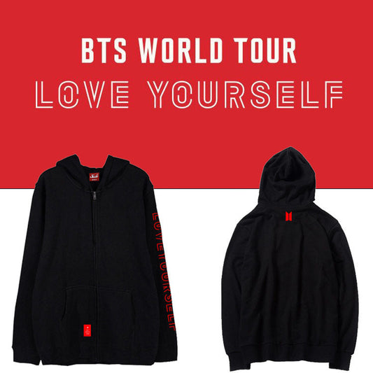Sweat à capuche BTS World Tour Love Yourself