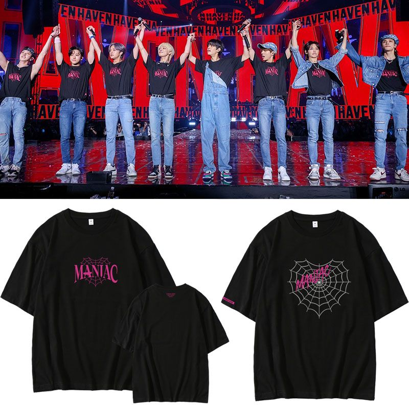 T-SHIRT STRAY KIDS MANIAC 100% COTON