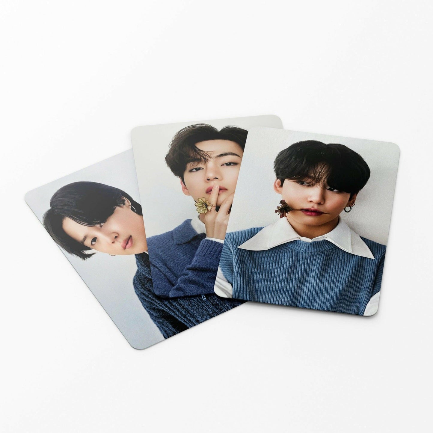 KIT AVEC 54 PHOTOCARTES BTS MONOCHROME