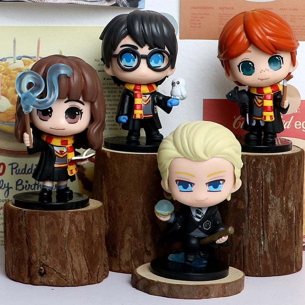 KIT FIGURINES HARRY POTTER 8 PIÈCES