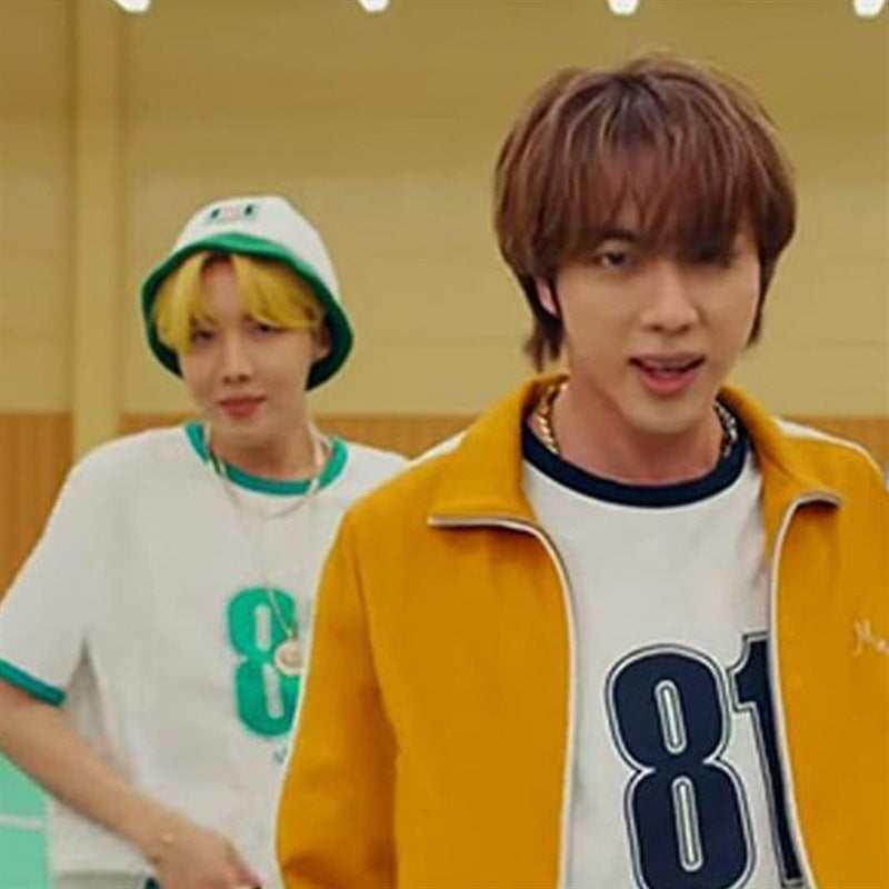 T-shirts Butter BTS Jin et J-Hope 100% coton