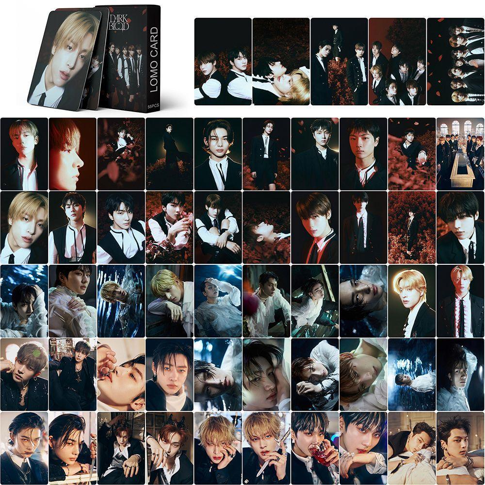 CARTES PHOTO ENHYPEN DARK BLOOD 55 PCS