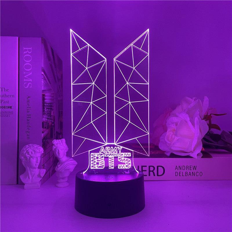 Lampe LED BTS CHANGEANT DE COULEUR (16 COULEURS) AVEC TÉLÉCOMMANDE