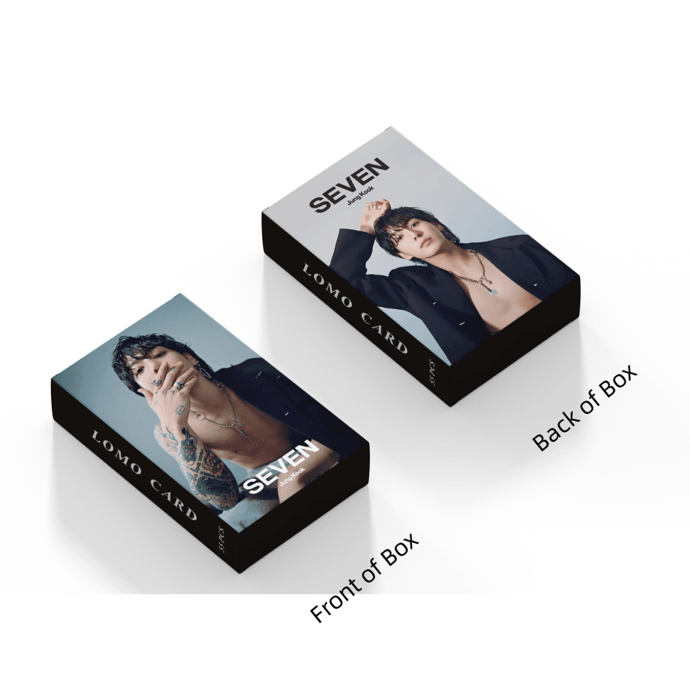 CARTES PHOTO JUNGKOOK SEVEN 55 PCS