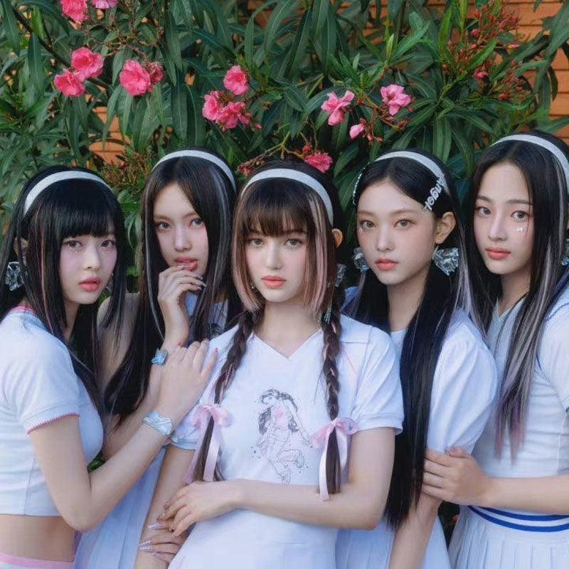 T-SHIRT NEWJEANS GET UP - SUPER TIMIDE