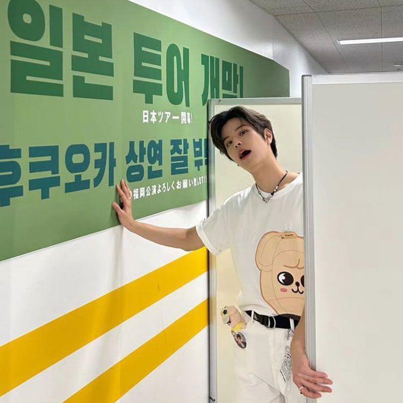 T-SHIRTS STRAY KIDS SKZOO 100 % COTON