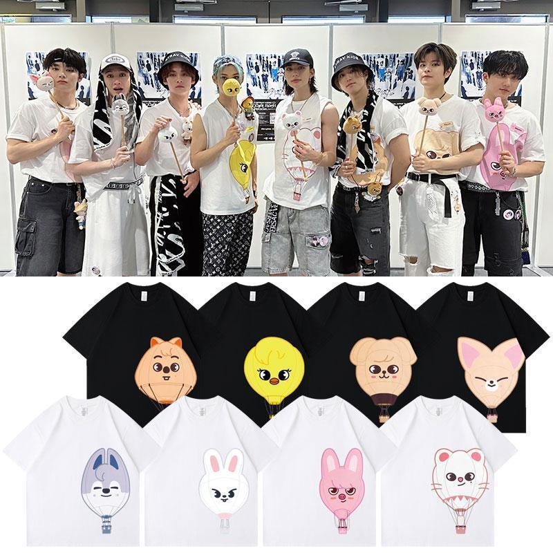 T-SHIRTS STRAY KIDS SKZOO 100 % COTON