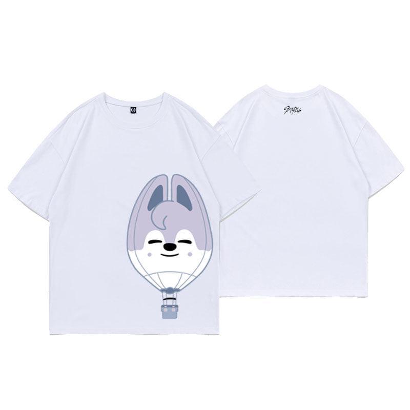 T-SHIRTS STRAY KIDS SKZOO 100 % COTON