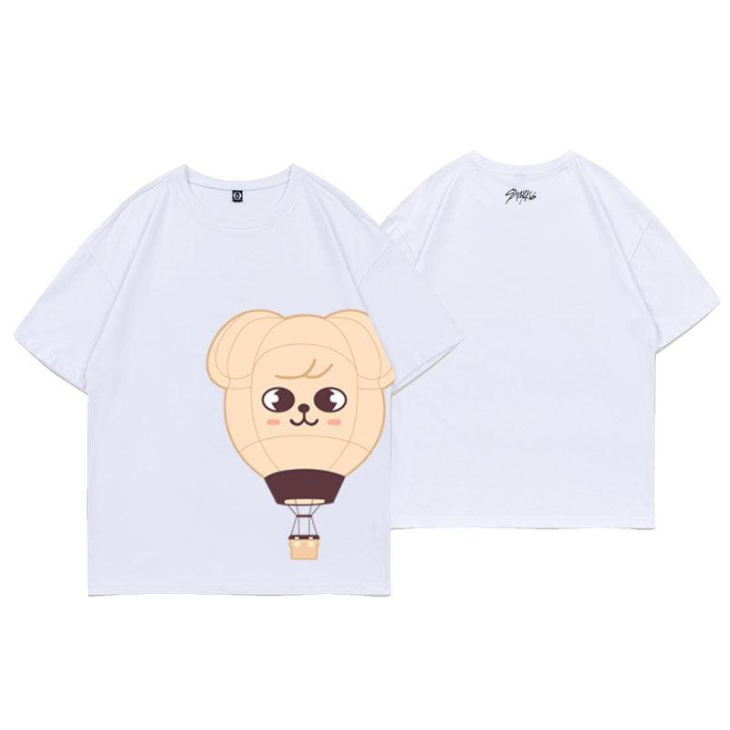 T-SHIRTS STRAY KIDS SKZOO 100 % COTON