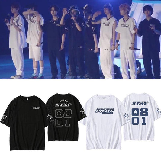 T-SHIRT PILOTE STRAY KIDS 100% COTON