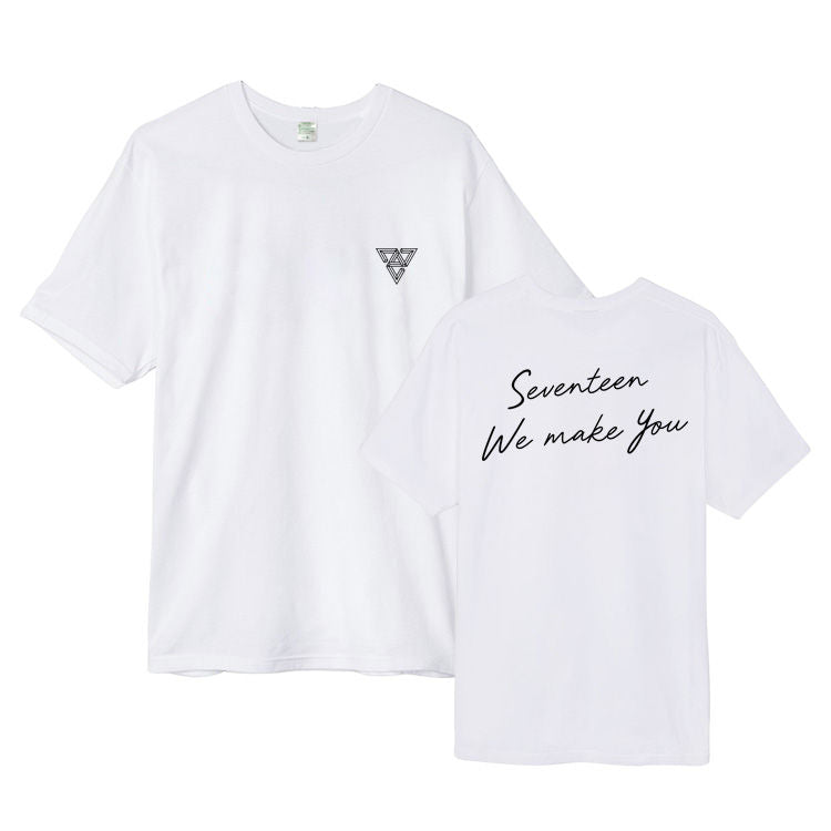 CHEMISE 100 % COTON SEVENTEEN MERCH (différentes couleurs)